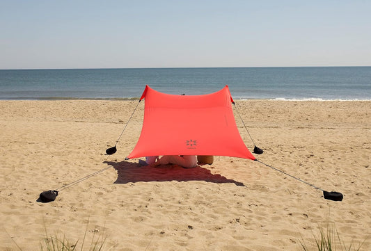 Neso Tents Beach Tent with Sand Anchor, Portable Canopy SunShade - 2.1m x 2.1m - Patented Reinforced Corners